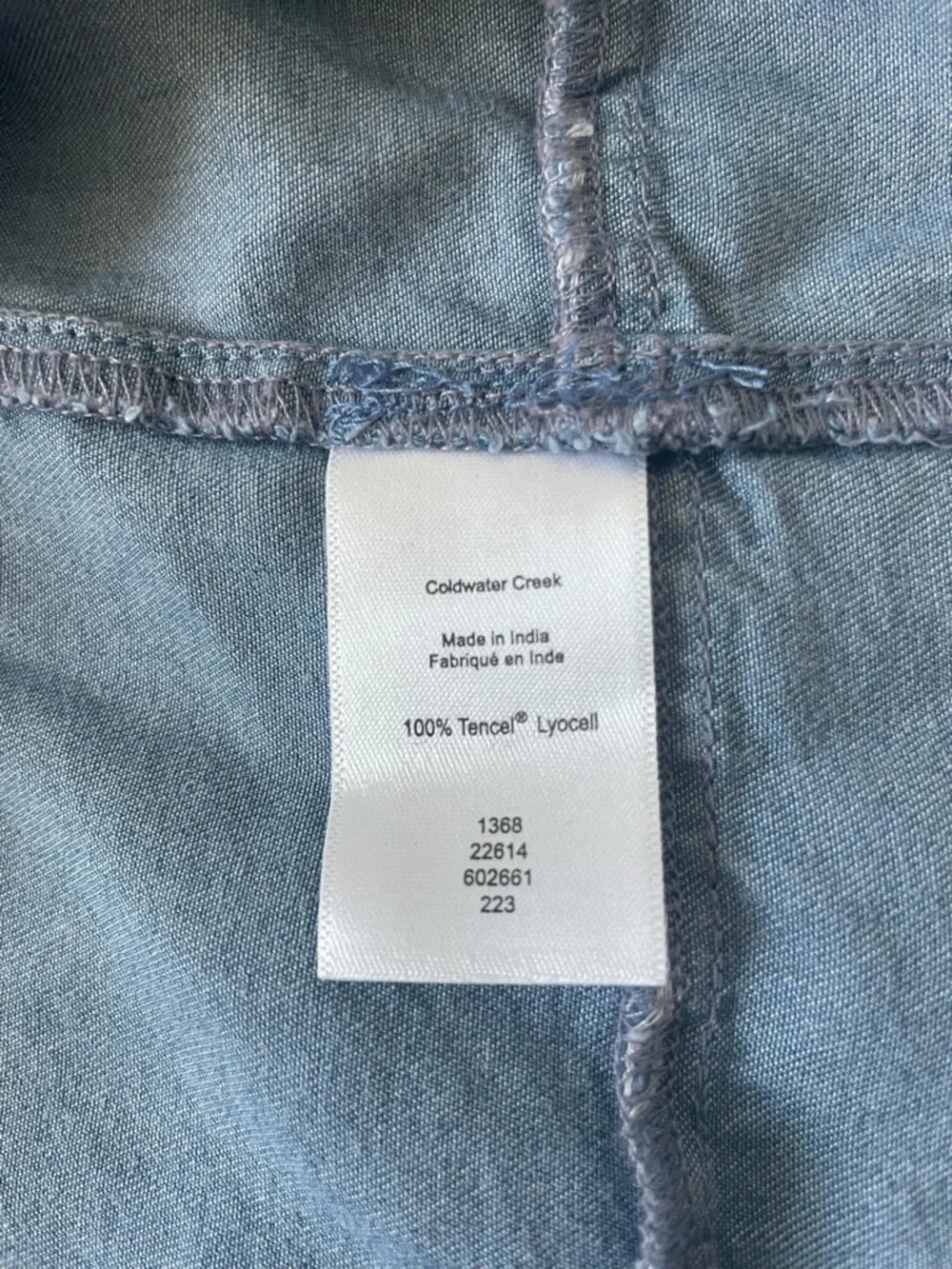 NWT Coldwater Creek Floria TENCEL Dress Sleeveless Pintuck Button Front Small - Picture 8 of 10